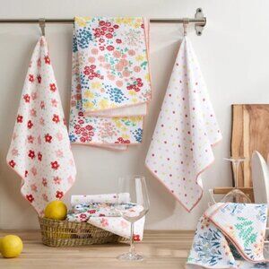 Town & Country Living Microfiber Kitchen Towels, 8 Pack, NWOT